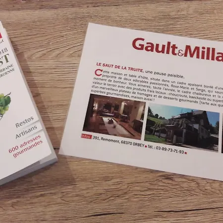 住宿加早餐酒店 D'hotes Le Saut De La Truite 3*